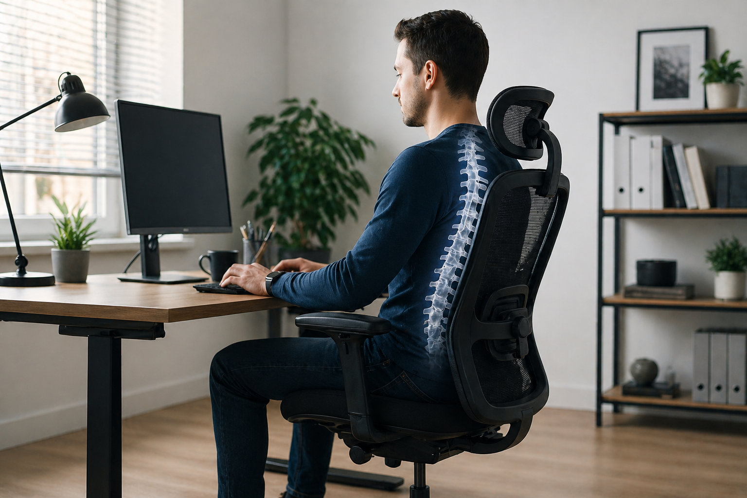 ergonomia pracy przy biurku