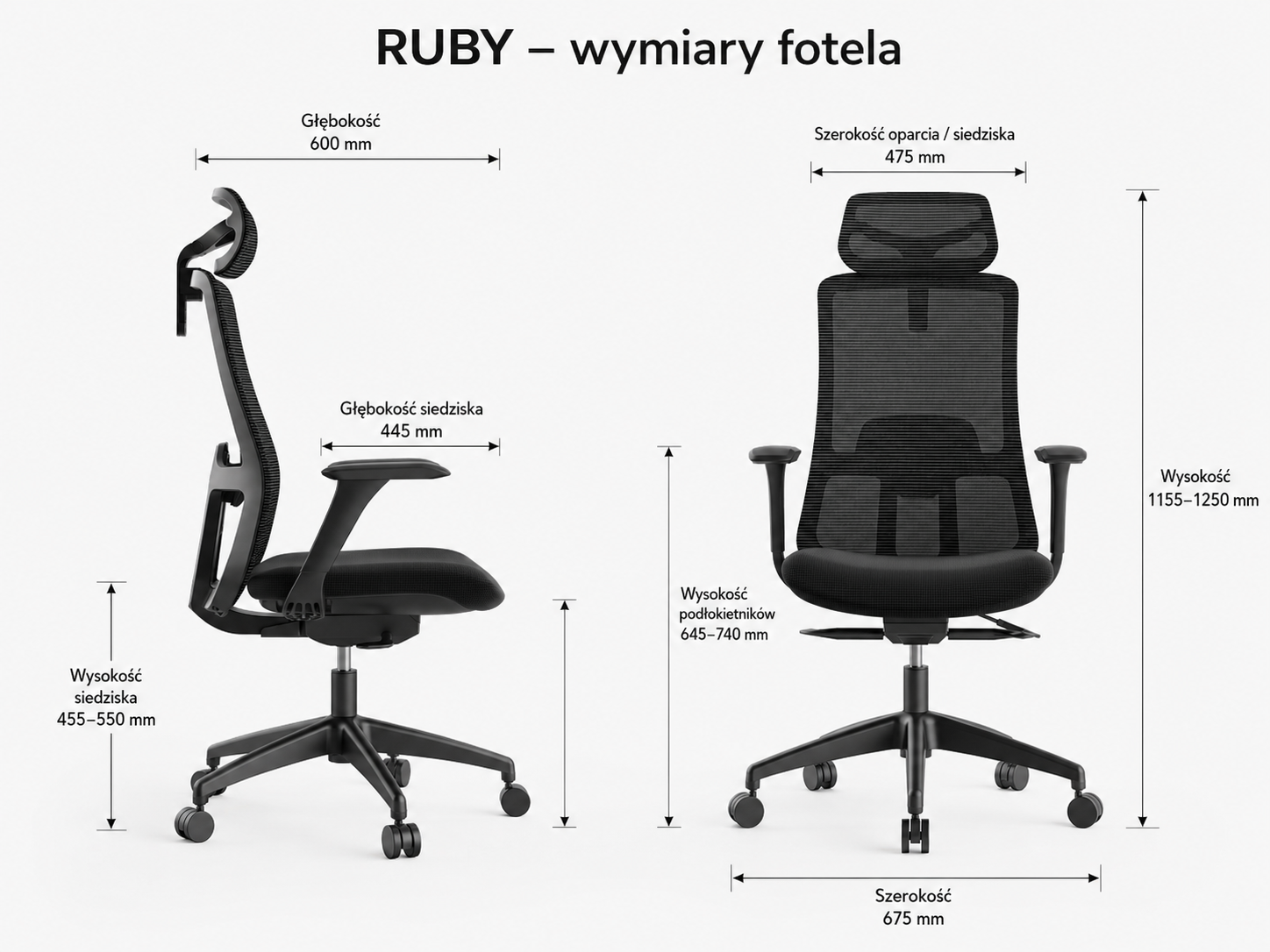 Fotel Biurowy Ruby